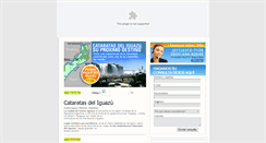 Desktop Screenshot of iguazuinside.com.ar